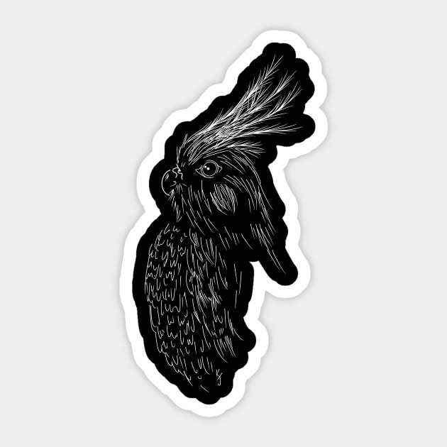 Cockatiel Sticker by Pastel.Punkk